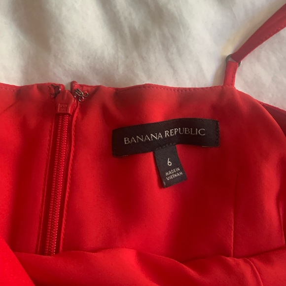 Banana Republic Midi Cocktail Dress with Ruffles - Picture 4 of 6